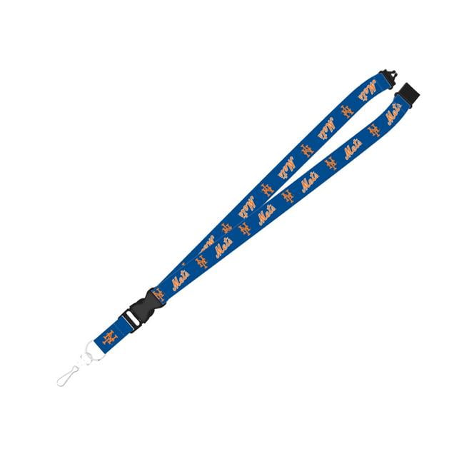 Picture of Caseys 5717543954 24 x 1 in. New York Mets Lanyard Breakaway with Key Ring&#44; Blue
