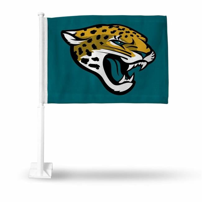 Picture of Caseys 6734535019 7 x 23 x 4 in. Jacksonville Jaguars Car Flag