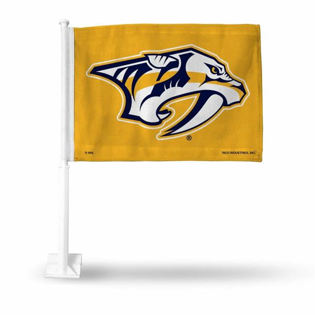 7 x 23 x 4 in. Nashville Predators Car Flag
