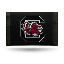 Picture of Caseys 6734553548 5 x 3 in. South Carolina Gamecocks Nylon Trifold Wallet