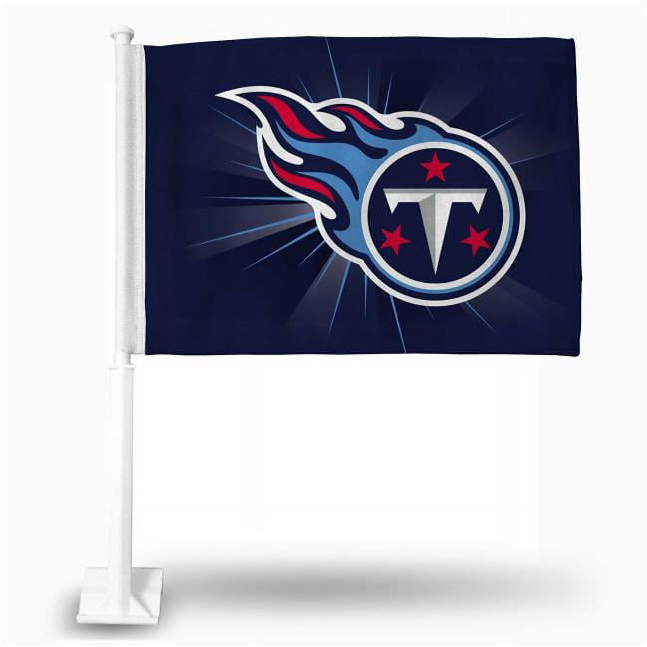 Picture of Caseys 9474619533 7 x 23 x 4 in. Tennessee Titans Car Flag