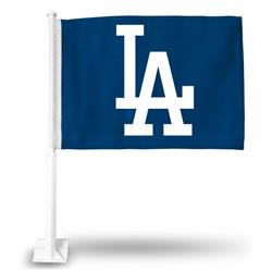 Picture of Caseys 9474631638 7 x 23 x 4 in. Los Angeles Dodgers Car Flag