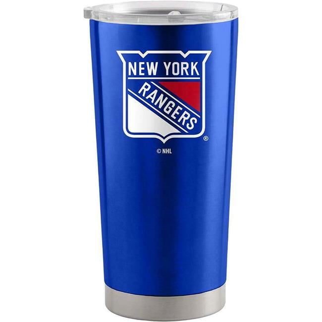 629307930 20 oz NHL New York Rangers Ultra Blue Gameday Travel Tumbler