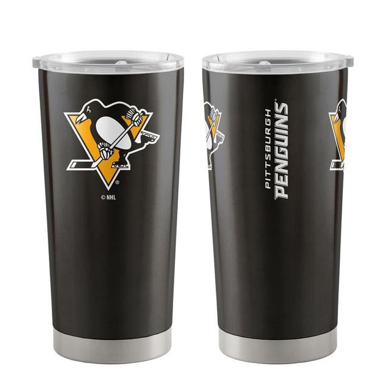629374141 20 oz NHL Pittsburgh Penguins Ultra Colorblock Travel Tumbler