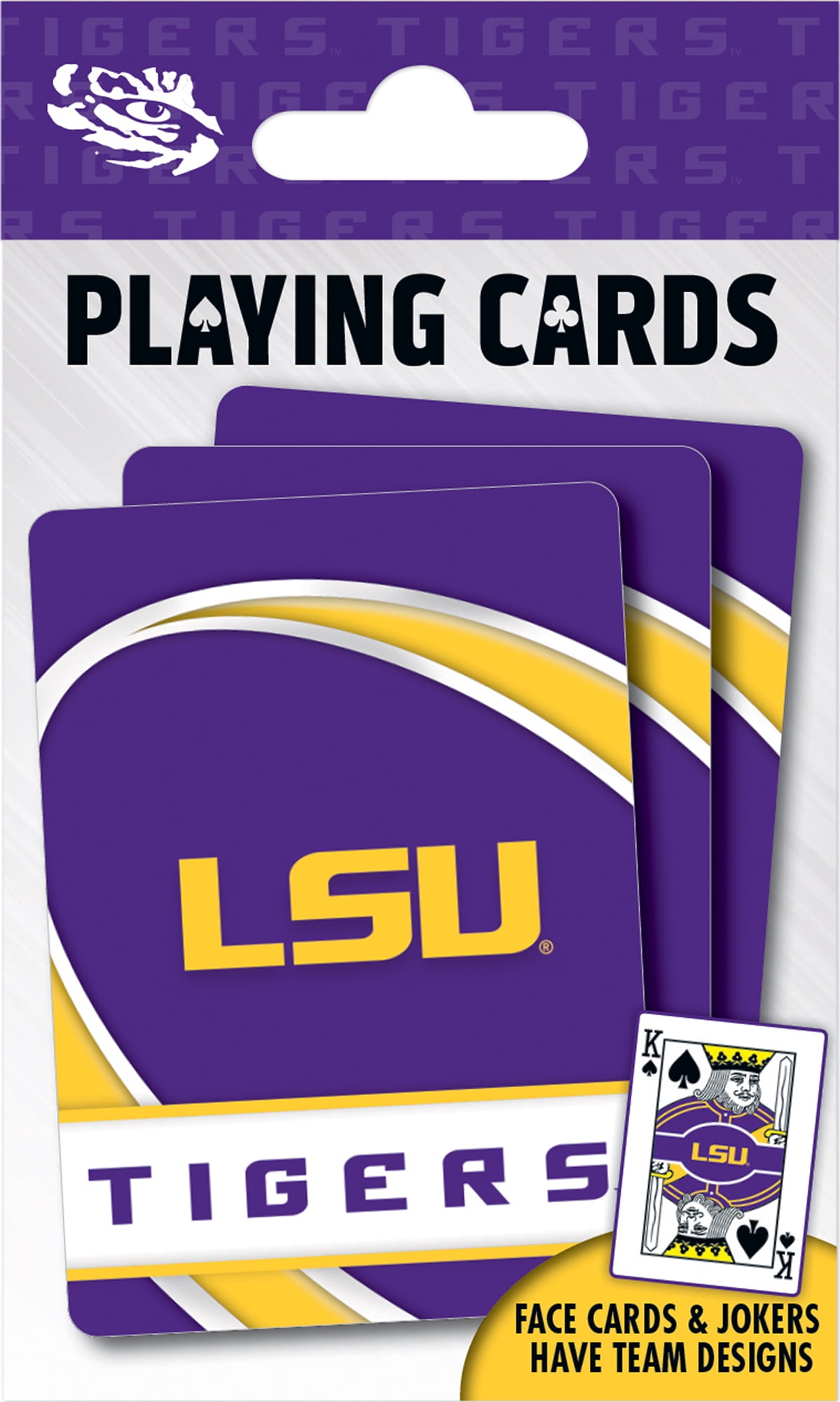Masterpieces Puzzle 598881790 NCAA LSU Tigers Playing Cards