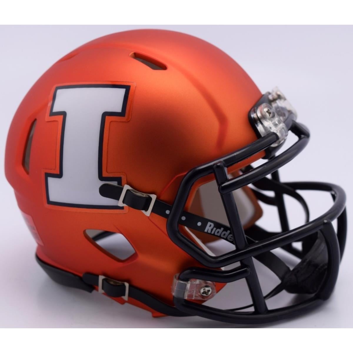 9585590231 NCAA Illinois Fighting Illini Replica Mini Speed Style Helmet