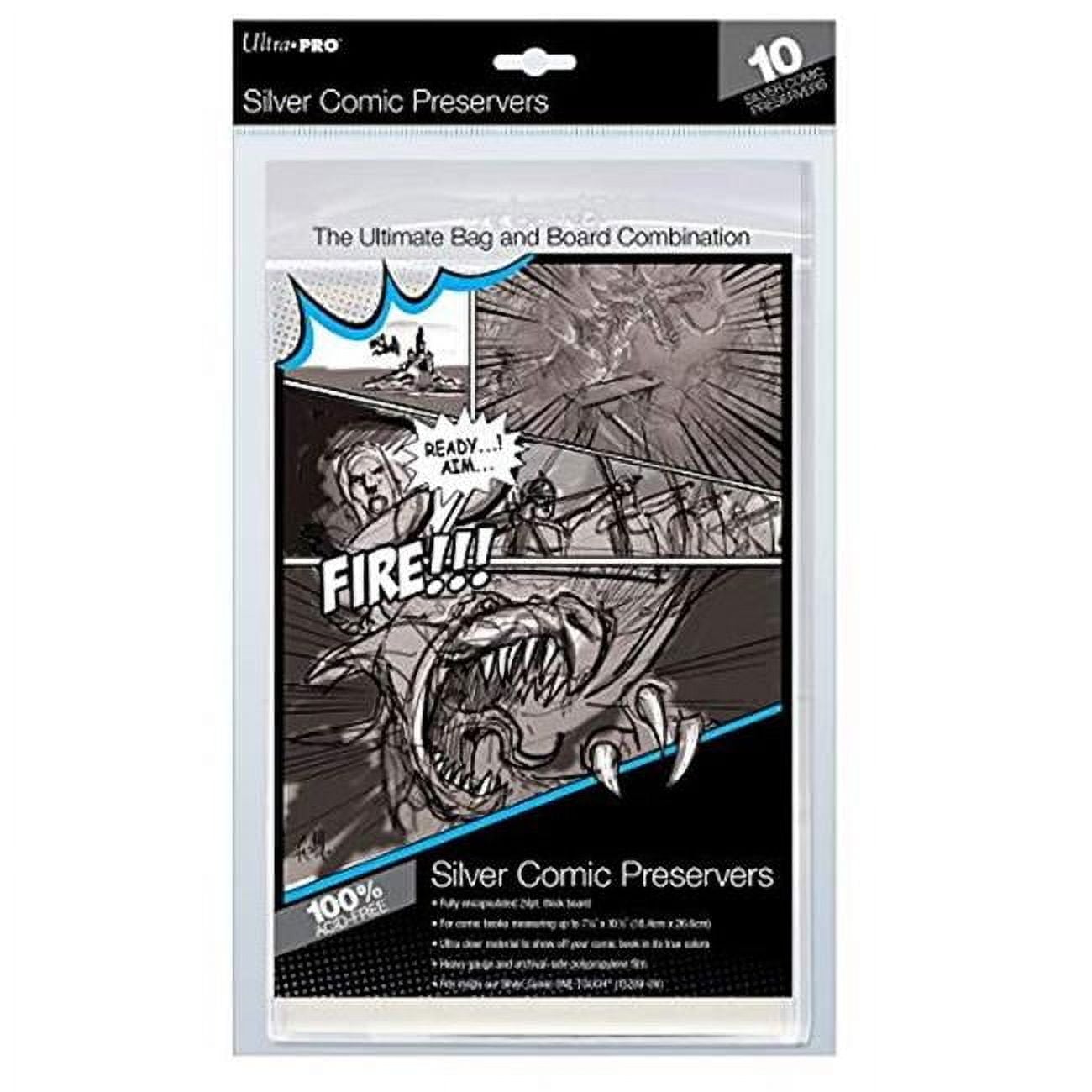 7.25 x 10.5 in. Silver Size Comic Preserver - 10 Count