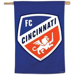 3208530208 MLS 28 x 40 in. FC Cincinnati Vertical Banner