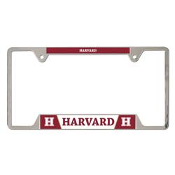 3208537149 Frame Metal Harvard Crimson License Plate