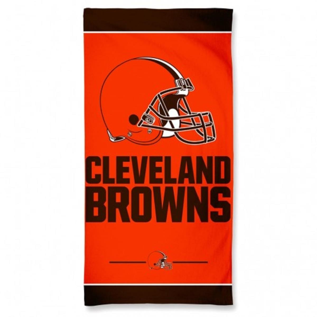 Picture of Wraft 9960618741 30 x 60 in. NFL Beach Style Cleveland Browns Towel