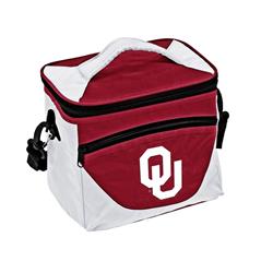 Picture of Logo Brands 629341930 12 oz Oklahoma Sooners Halftime Design Cooler