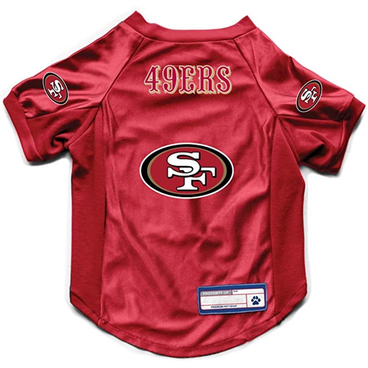 9438112984 San Francisco 49ers Stretch Pet Jersey, Extra Small