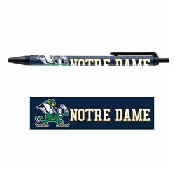 Notre Dame Fighting Irish Pens - Leprechaun Design - Pack of 5