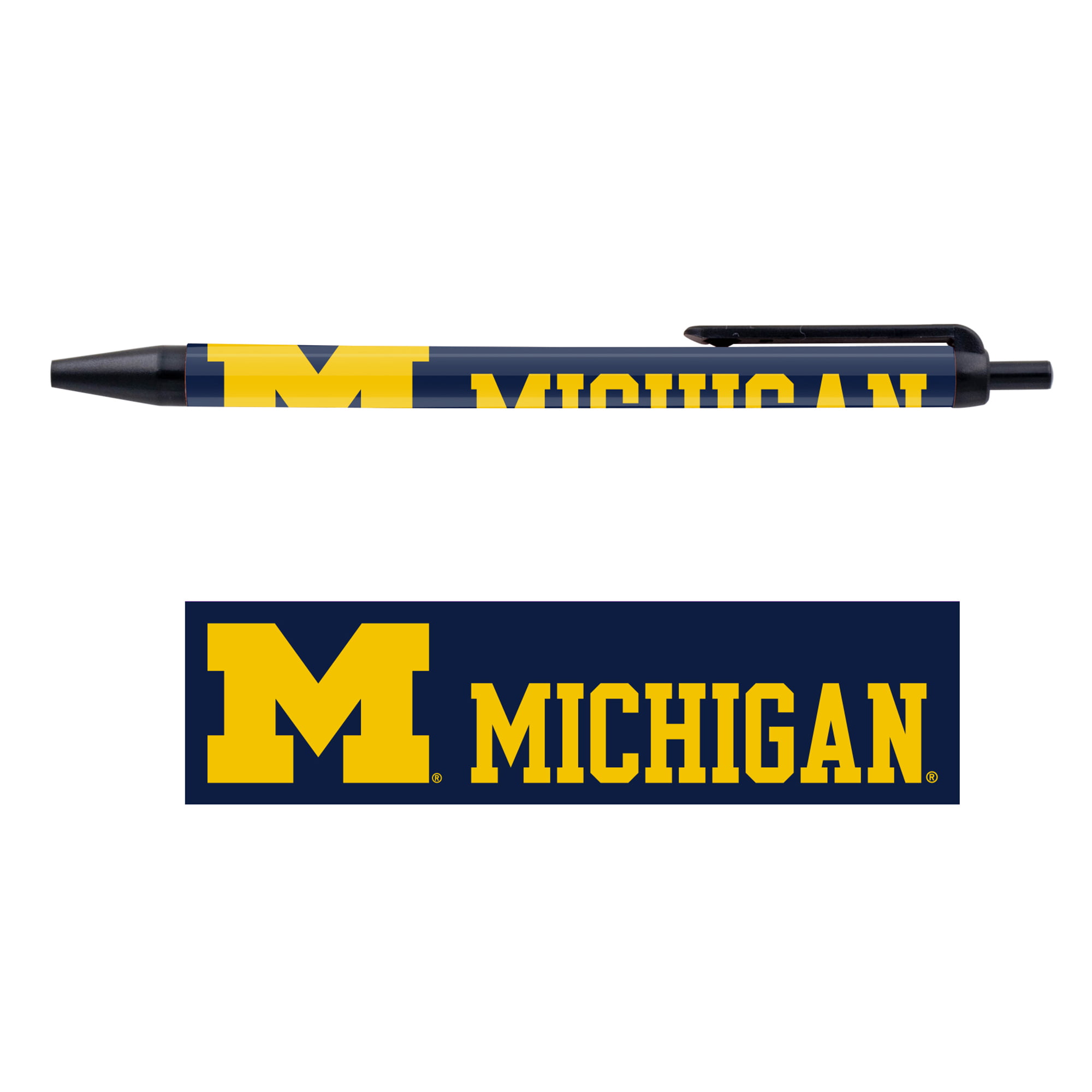 3208530358 Michigan Wolverines Pens - Pack of 5