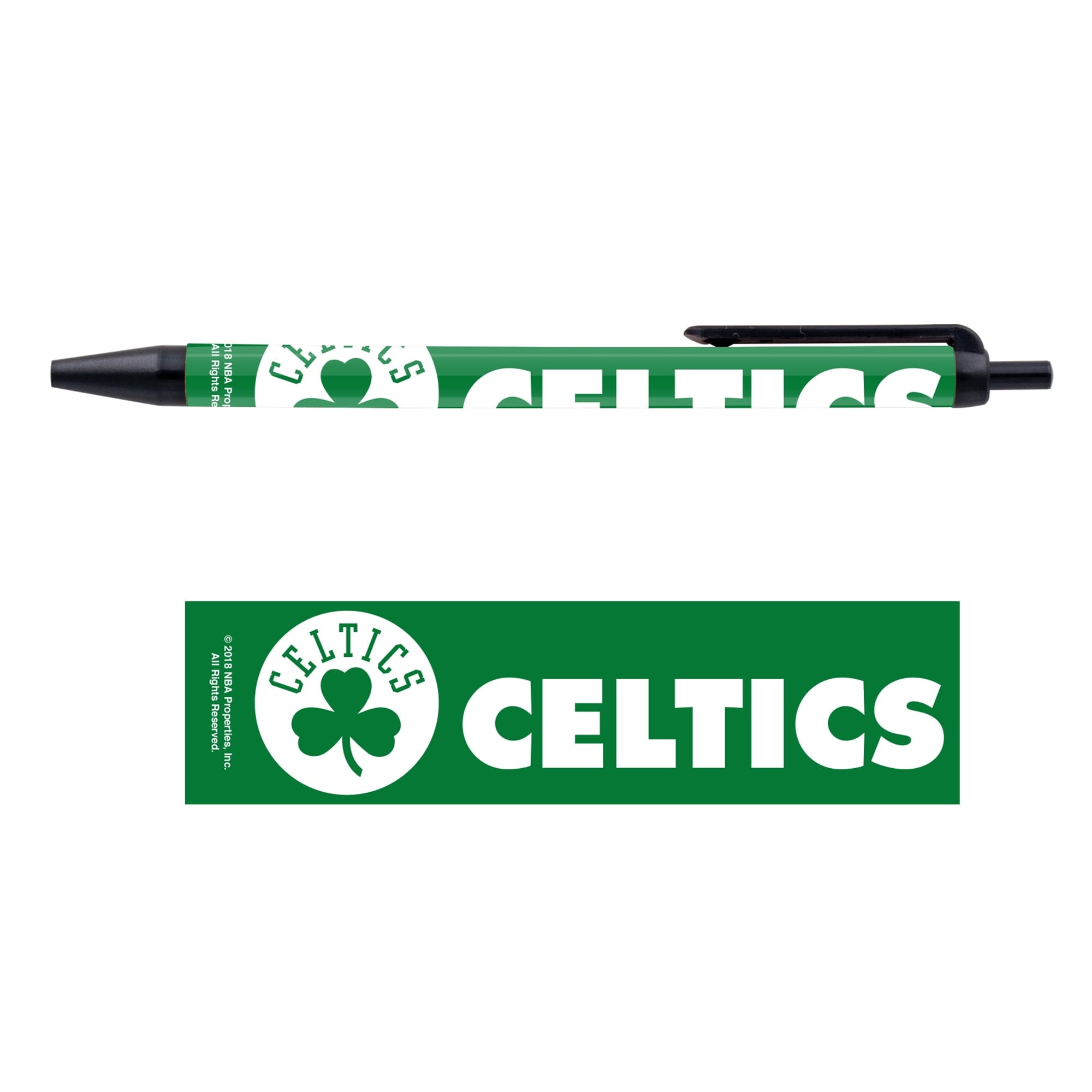 Boston Celtics Pens - Pack of 5