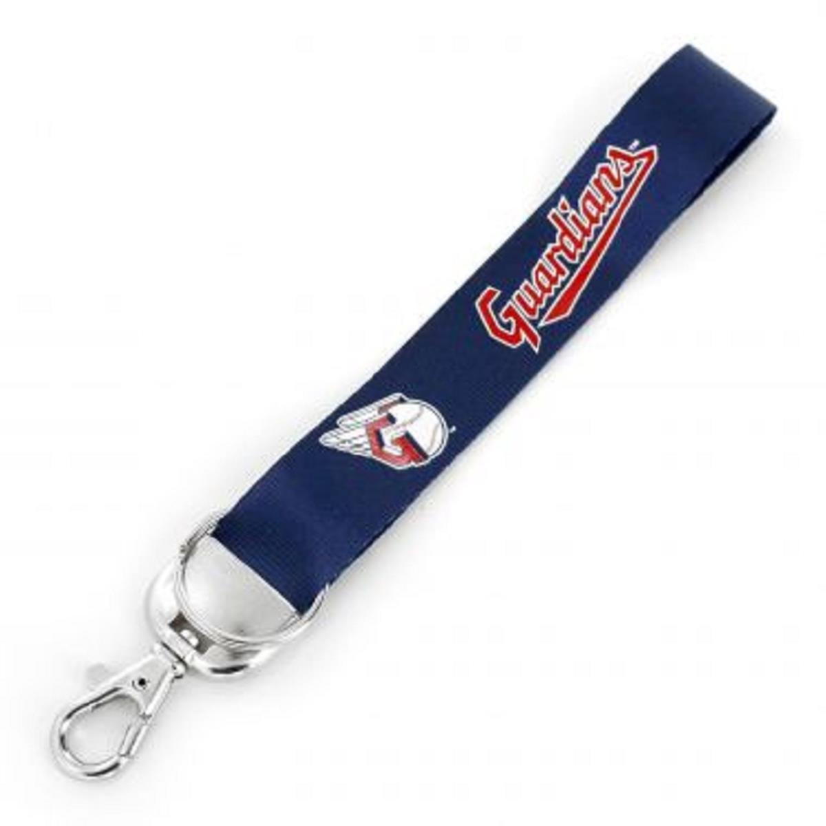 Picture of Amo 6326408187 Cleveland Guardians Wristlet Keychain Deluxe