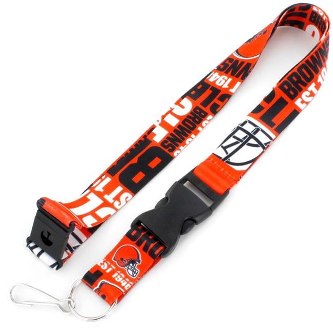 Picture of Amo 6326485853 Cleveland Browns Lanyard Breakaway Style Dynamic Design