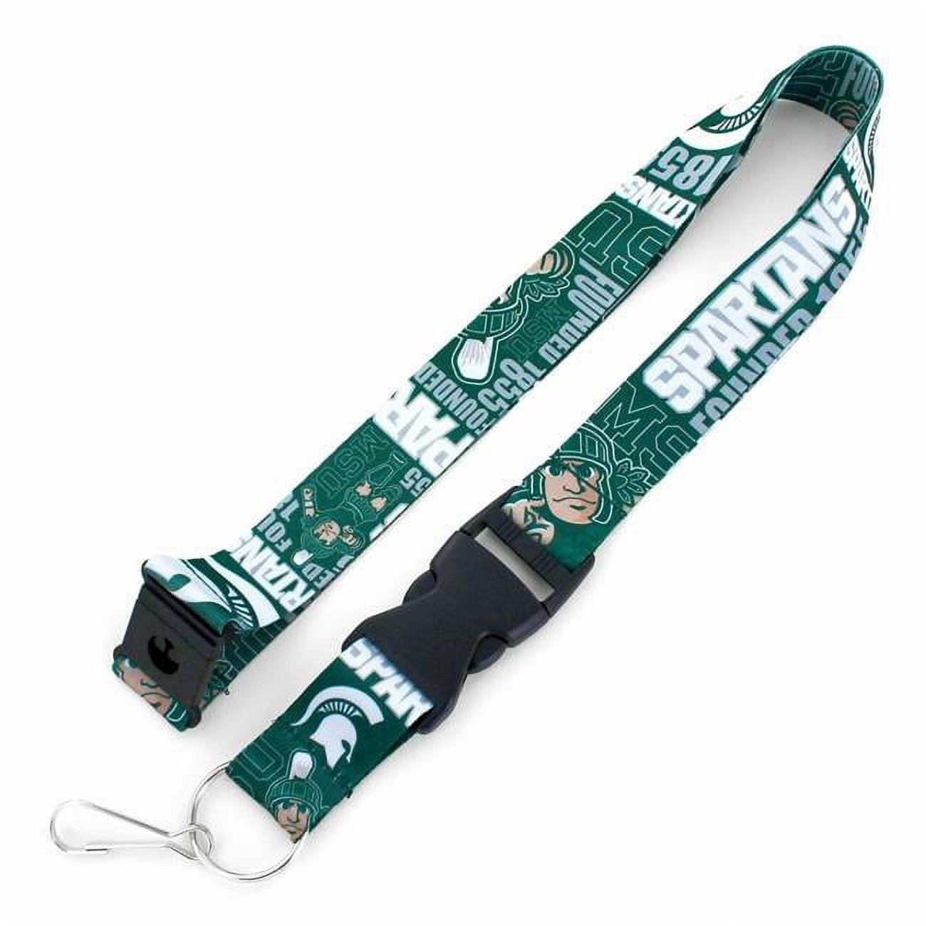 Picture of Amo 6326489163 Michigan State Spartans Lanyard Breakaway Style Dynamic Design