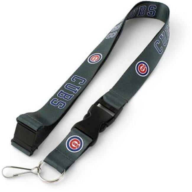 Picture of Amo 6326433794 Chicago Cubs Lanyard&#44; Charcoal
