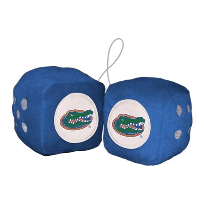 3 in. NCAA Florida Gators Fuzzy Dice