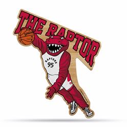 6734578999 Toronto Raptors Shape Cut Mascot Design Pennant