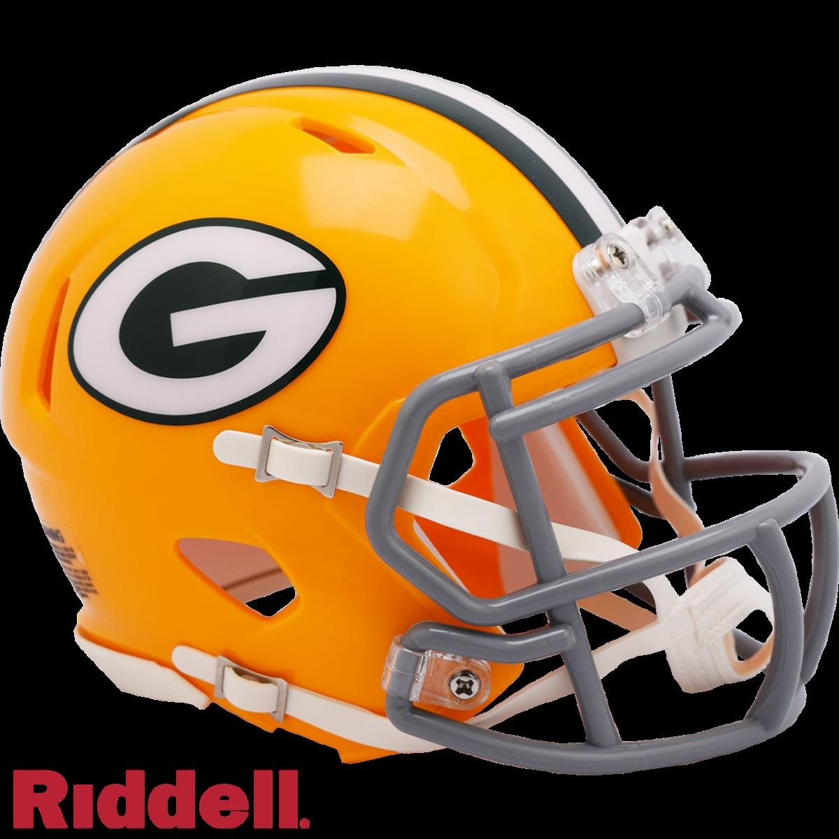 9585563624  Replica Mini Speed Style 1961-1979 T-B Green Bay Packers Helmet