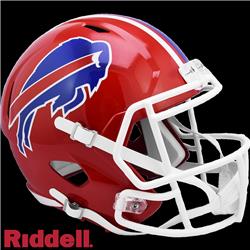 Riddell NFL Buffalo Bills Speed Authentic Football Helmet Red, Medium