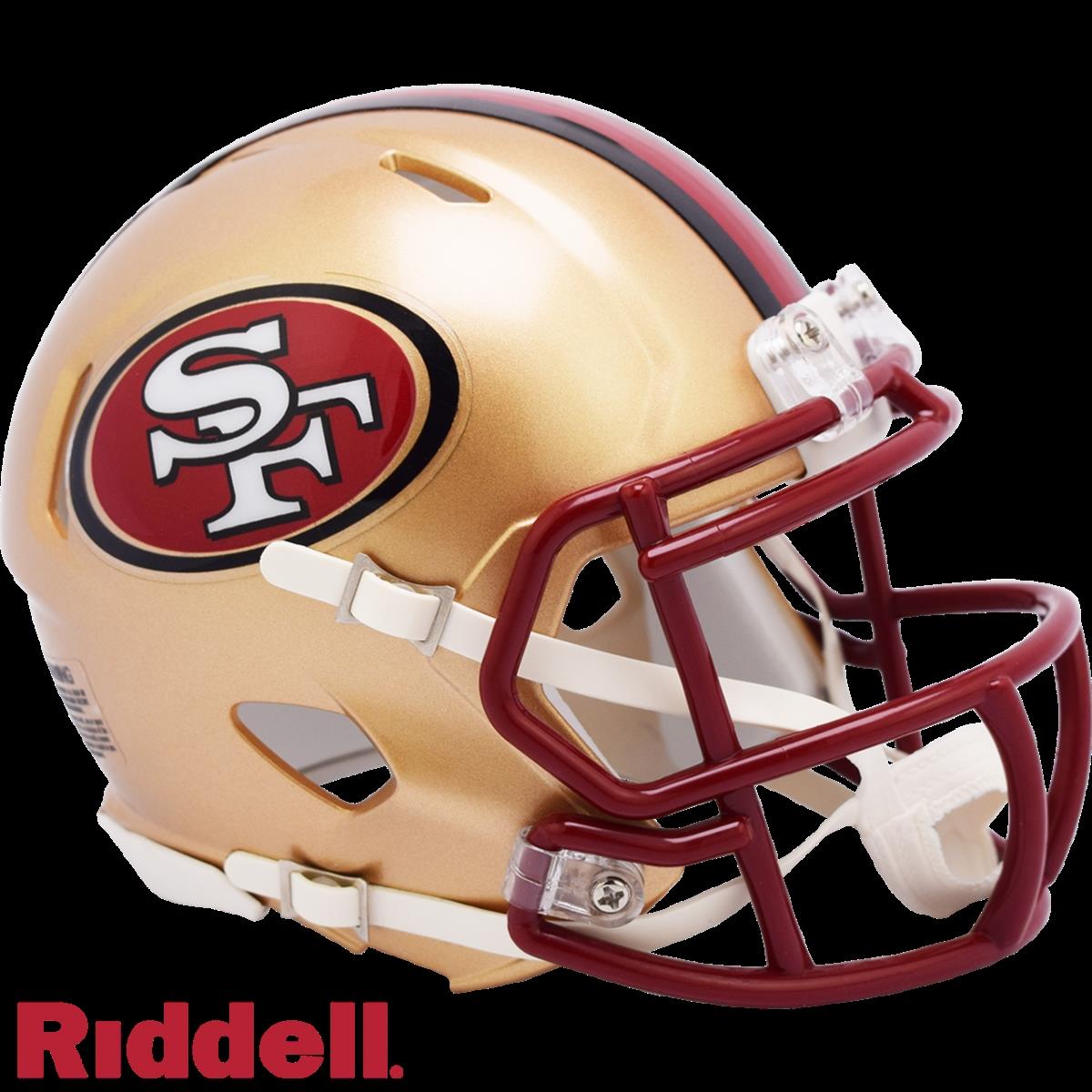 9585531152  Replica Mini Speed Style 1996-2008 T-B San Francisco 49ers Helmet