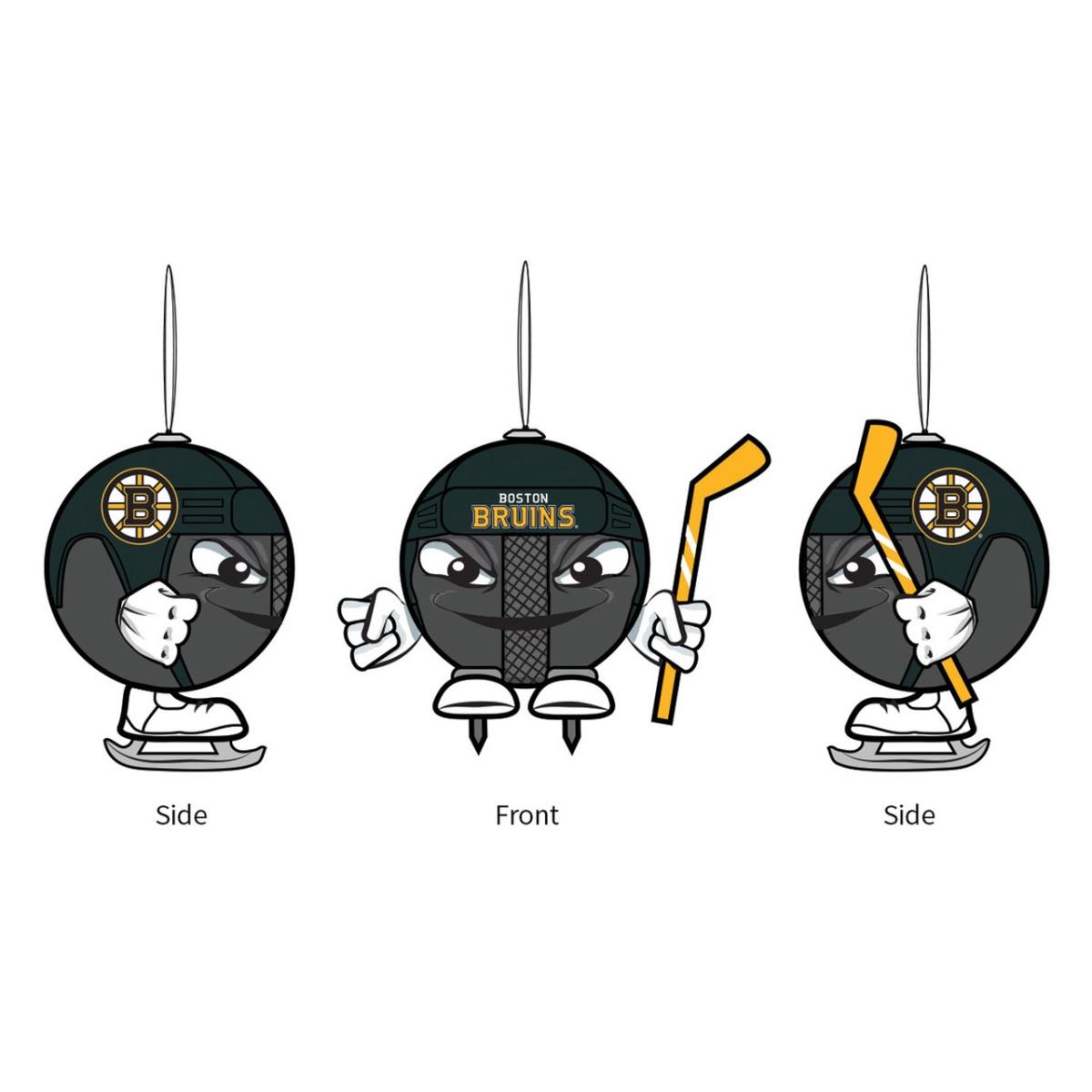 194608103 3 in. Boston Bruins Ornament Ball Head