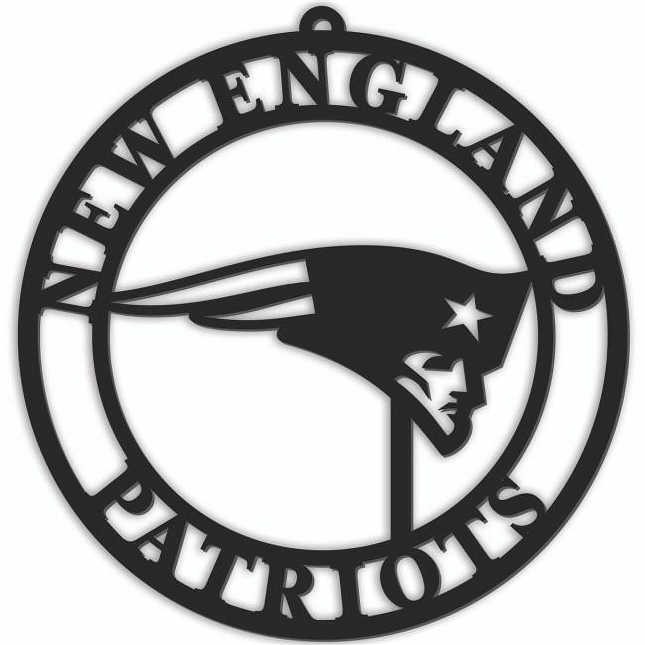 7846139335 16 in. New England Patriots Sign Door Hanger