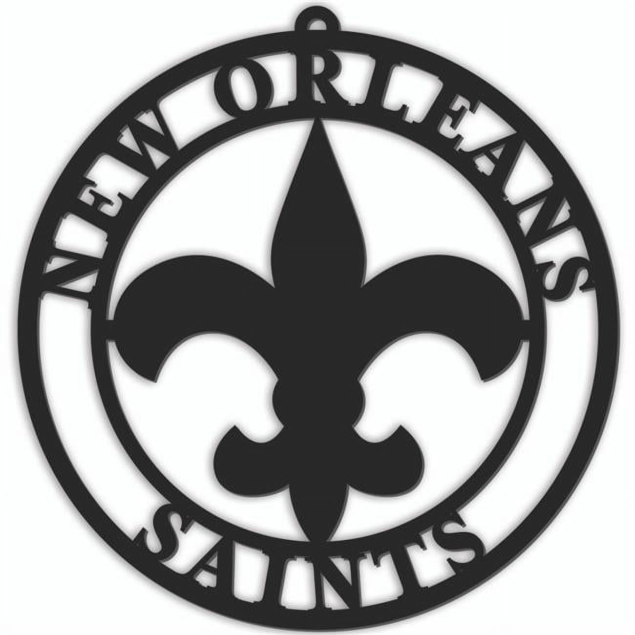 16 in. New Orleans Saints Sign Door Hanger