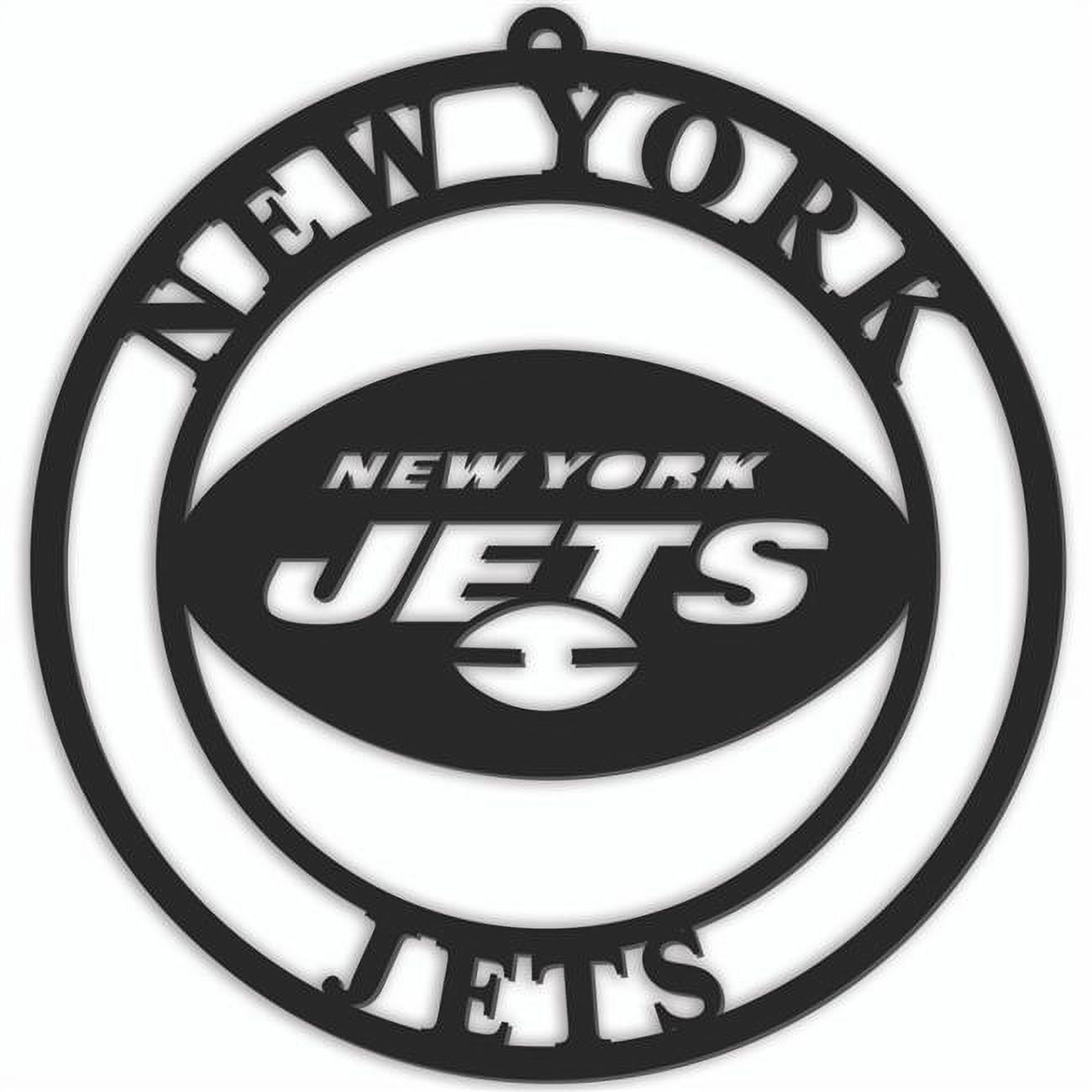 7846139338 16 in. New York Jets Sign Door Hanger
