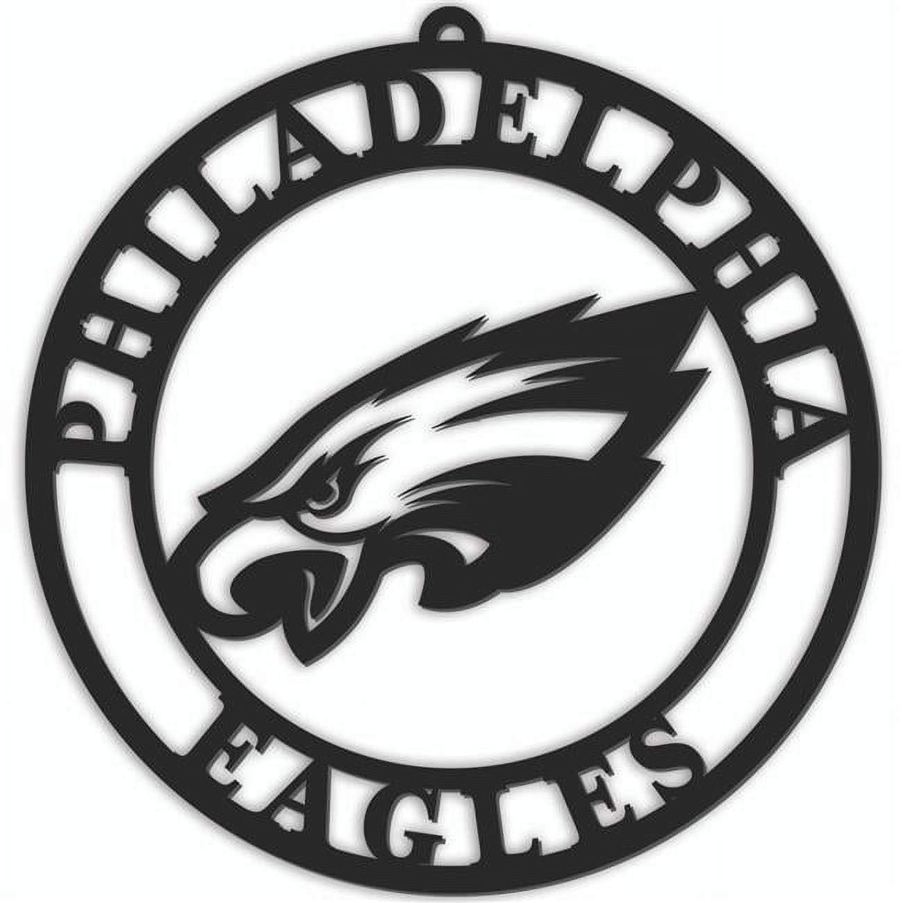 16 in. Philadelphia Eagles Sign Door Hanger