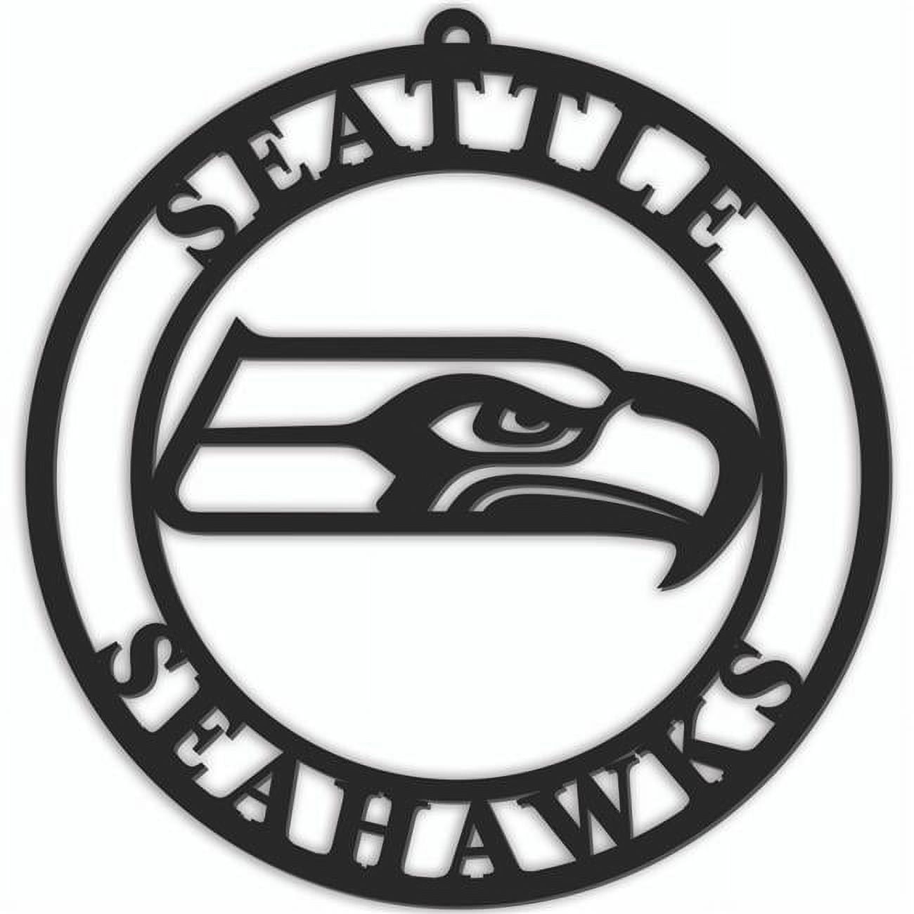 16 in. Seattle Seahawks Sign Door Hanger