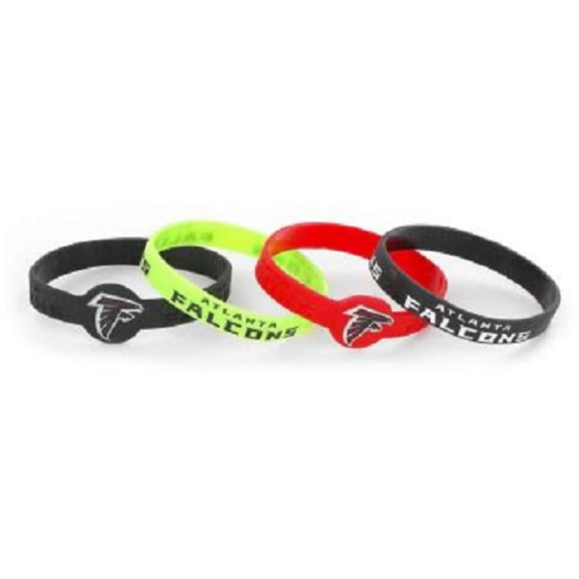 Atlanta Falcons Silicone Bracelets - Pack of 4