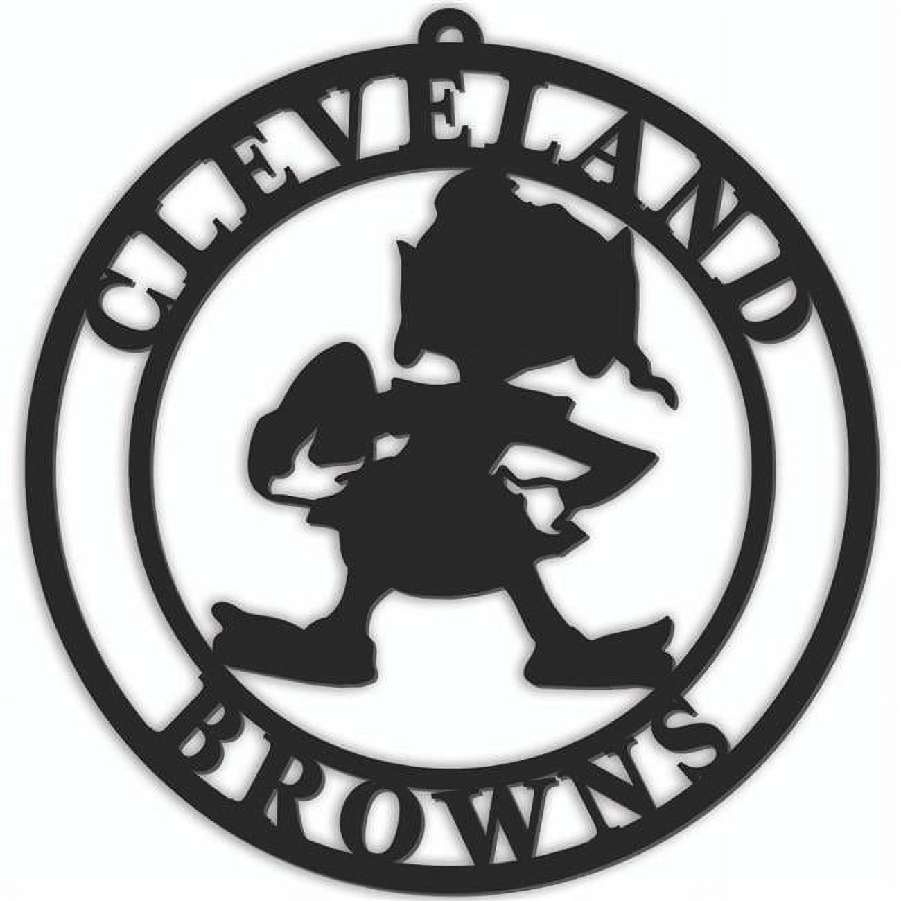 16 in. Cleveland Browns Sign Door Hanger