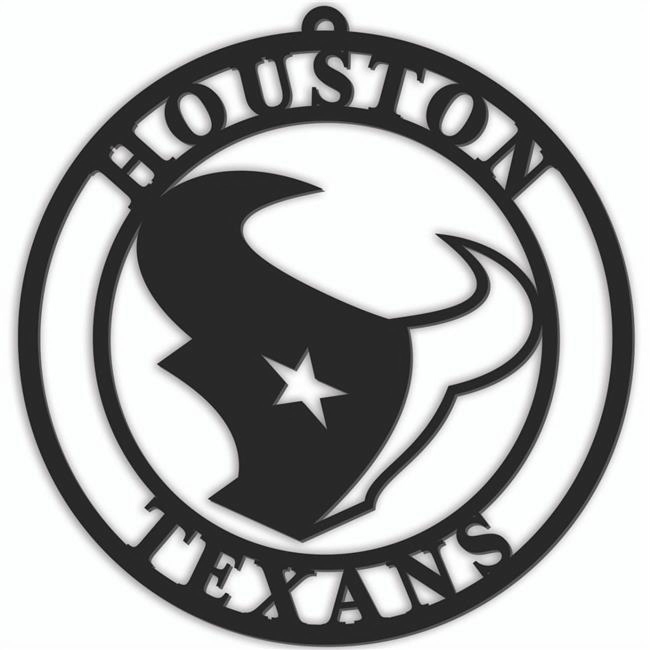 16 in. Houston Texans Sign Door Hanger