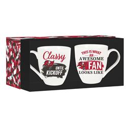 194695335 17 oz Ceramic Set with Gift Box Tampa Bay Buccaneers Coffee Mug - 2 Piece