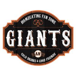 12 in. Homegating Tavern San Francisco Giants Wood Sign
