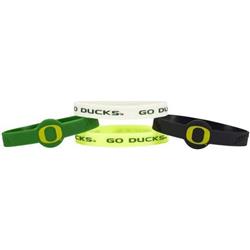 6326489734 Oregon Ducks Silicone Bracelets - Pack of 4