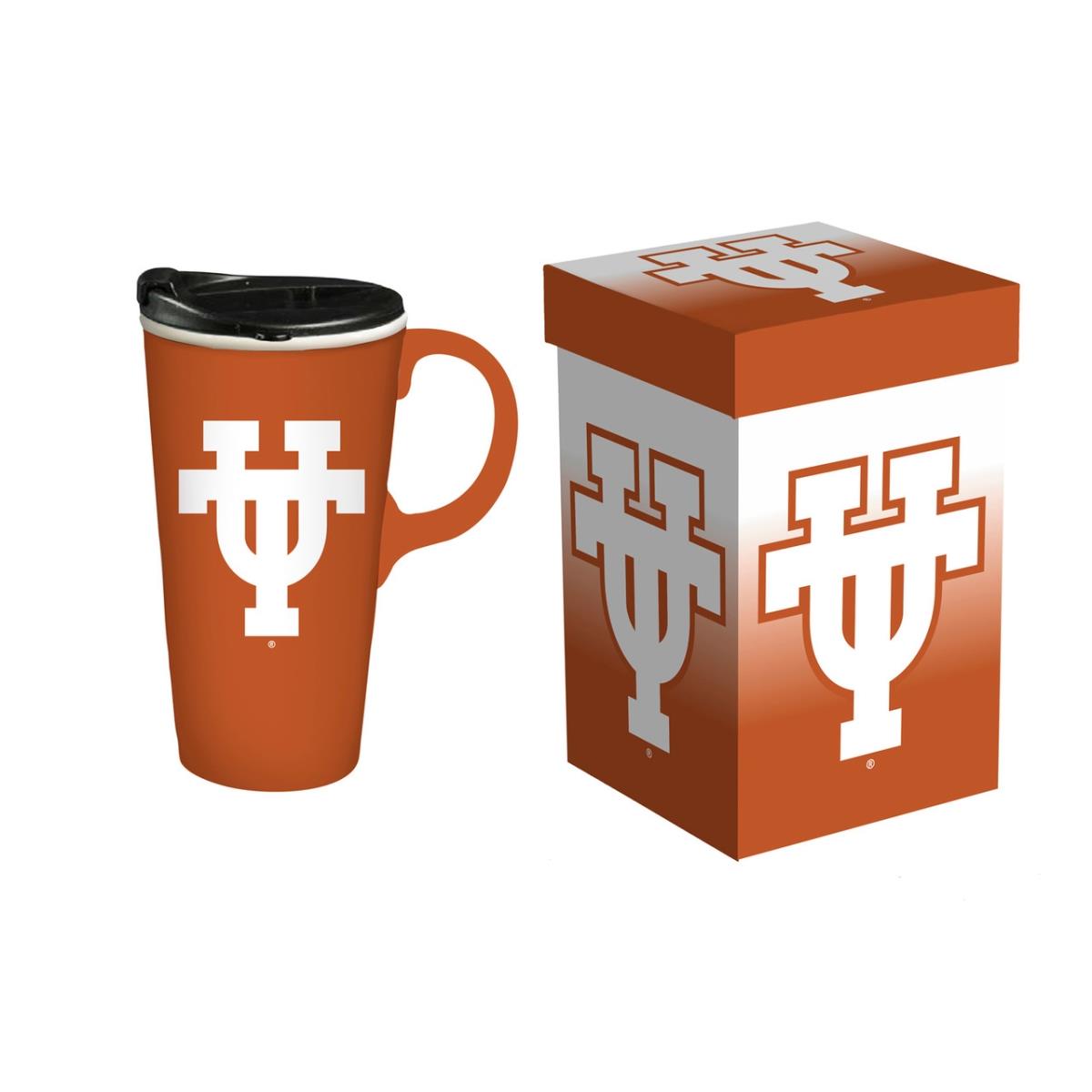 194610825 17 oz Travel Latte Boxed Texas Longhorns Drink