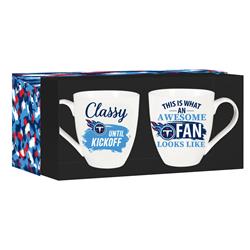 194626161 17 oz Ceramic Set with Gift Box Tennessee Titans Coffee Mug - 2 Piece