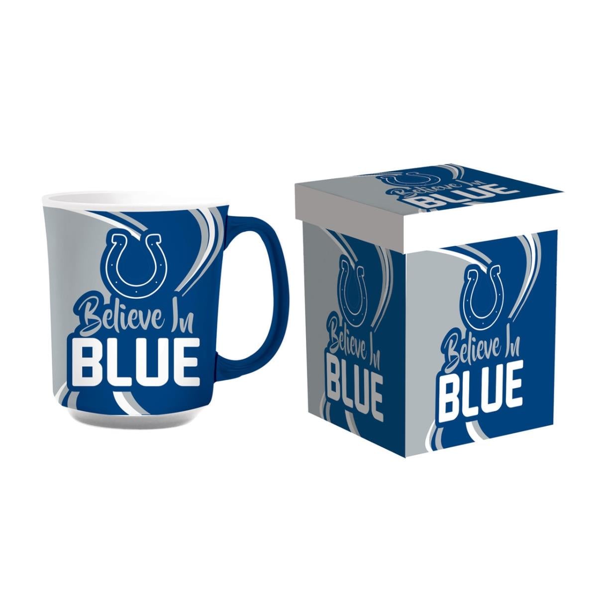 194626505 14 oz Ceramic with Matching Box Indianapolis Colts Coffee Mug