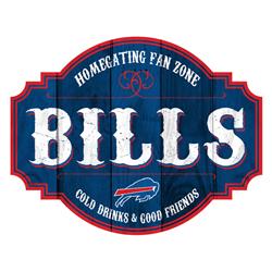12 in. Homegating Tavern Buffalo Bills Wood Sign