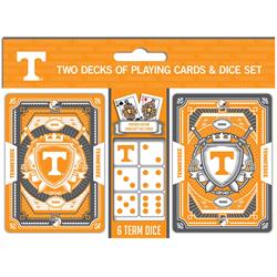 Tennessee Volunteers Playing Cards & Dice Set