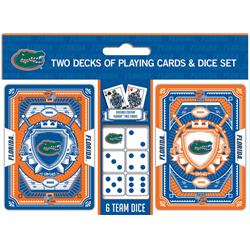 Florida Gators Playing Cards & Dice Set
