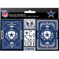Dallas Cowboys Playing Cards & Dice Set