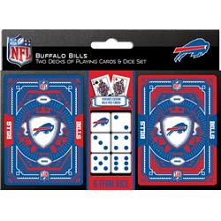 Buffalo Bills Playing Cards & Dice Set