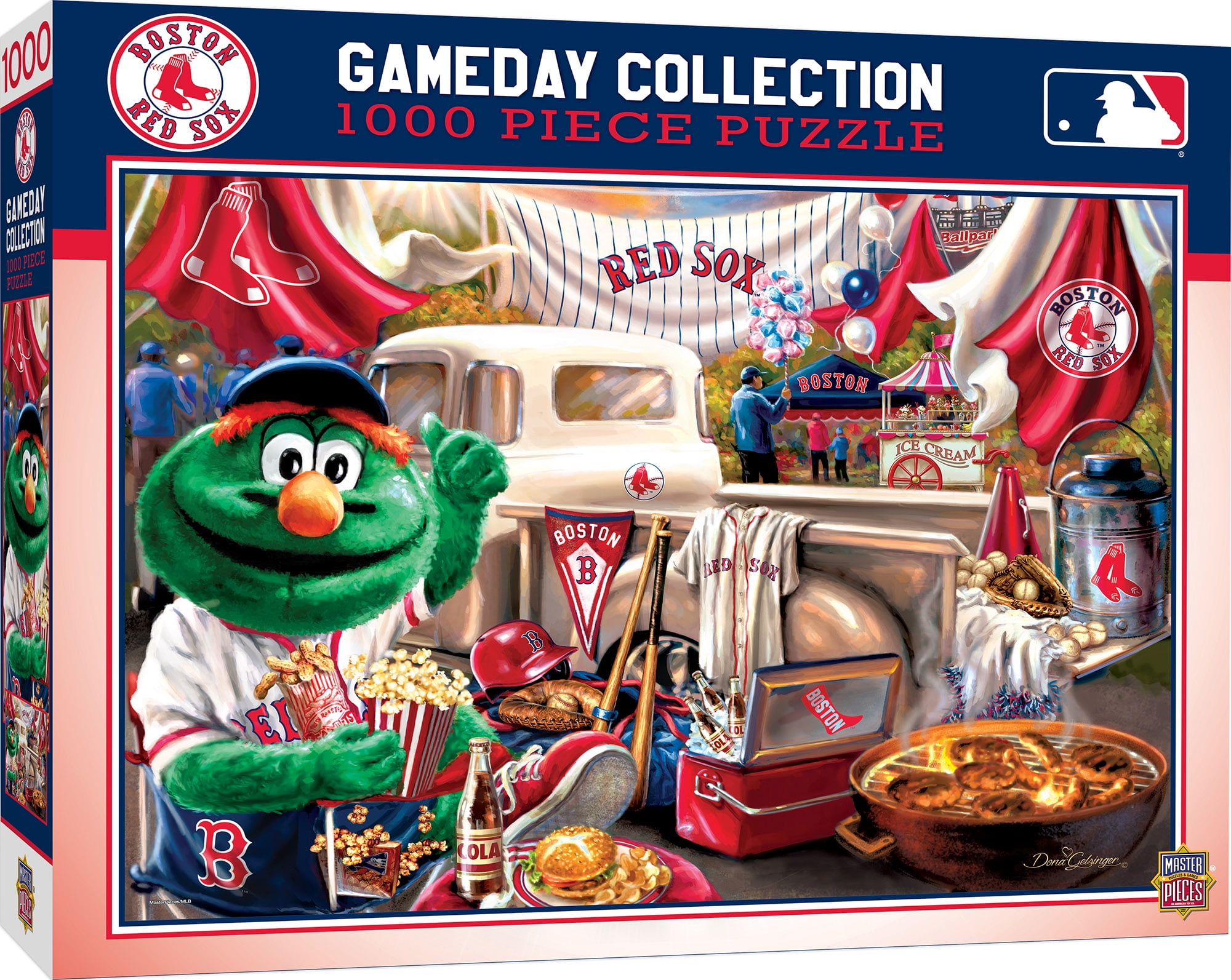 Masterpieces Puzzle 598801002 Gameday Design Boston Red Sox Puzzle - 1000 Piece