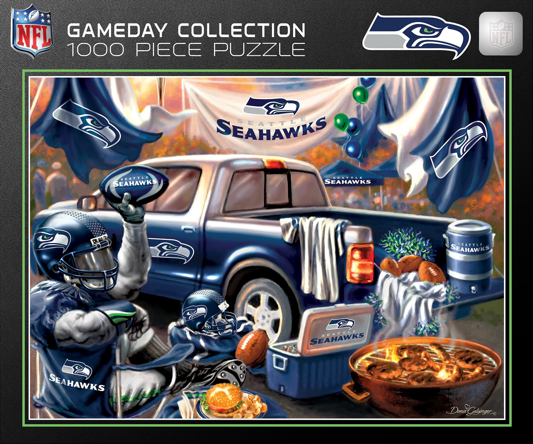 Gameday Design Seattle Seahawks Puzzle - 1000 Piece